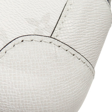 ルイヴィトン LOUIS VUITTON スーツケース ホライゾン 55 M10149 ホワイト モノグラムキャンバス タイガ キャリーバッグ シルバー金具 白 4輪 TSAロック