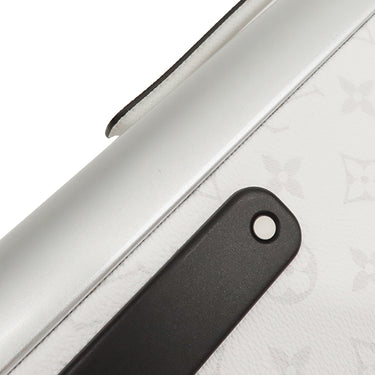 ルイヴィトン LOUIS VUITTON スーツケース ホライゾン 55 M10149 ホワイト モノグラムキャンバス タイガ キャリーバッグ シルバー金具 白 4輪 TSAロック
