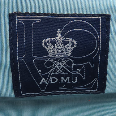 エーディーエムジェイ A.D.M.J フラワービジュー パイソン バッグ ブラック パイソン ビジュー ハンドバッグ ゴールド金具 黒