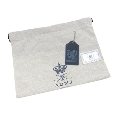 エーディーエムジェイ A.D.M.J フラワービジュー パイソン バッグ ブラック パイソン ビジュー ハンドバッグ ゴールド金具 黒