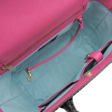 エーディーエムジェイ A.D.M.J フラワービジュー パイソン バッグ ブラック パイソン ビジュー ハンドバッグ ゴールド金具 黒