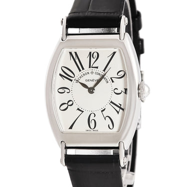 腕時計 ヴァシュロン・コンスタンタン VACHERON CONSTANTIN トノー1912 37001/000G-8636 手巻き メンズ OH済 K18WG無垢 復刻モデル 限定