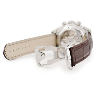 腕時計 オメガ OMEGA デ ヴィル コーアクシャル ラトラパンテ 4847.30.31 自動巻き メンズ クロノグラフ デイト 青針