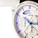 腕時計 オメガ OMEGA デ ヴィル コーアクシャル ラトラパンテ 4847.30.31 自動巻き メンズ クロノグラフ デイト 青針