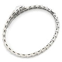 ブルガリ BVLGARI セルペンティ ヴァイパー ホワイトゴールド K18WG ＃17 ブレスレット BVLGARI 750WG バングル