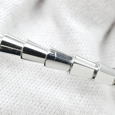 ブルガリ BVLGARI セルペンティ ヴァイパー ホワイトゴールド K18WG ＃17 ブレスレット BVLGARI 750WG バングル
