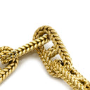 エルメス HERMES シェーヌダンクル トレセ TGM イエローゴールド K18YG ブレスレット 11コマ 18K 750 YG