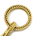 エルメス HERMES シェーヌダンクル トレセ TGM イエローゴールド K18YG ブレスレット 11コマ 18K 750 YG