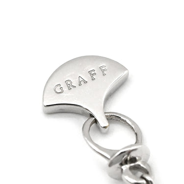 グラフ GRAFF ワイルドフラワー ダイヤモンド ペンダント ホワイトゴールド K18WG ダイヤモンド ネックレス GRAFF Au750 18K 18金 花形 パヴェ メレ