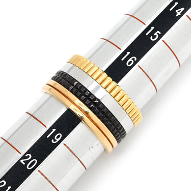 ブシュロン BOUCHERON キャトル クラシック ラージ JRG00257 4カラー K18YG K18PG K18WG ブラウンPVD #T58 リング 指輪 Au750 グログラン クルドパリ ダブルゴドロン 18号