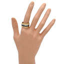 ブシュロン BOUCHERON キャトル クラシック ラージ JRG00257 4カラー K18YG K18PG K18WG ブラウンPVD #T58 リング 指輪 Au750 グログラン クルドパリ ダブルゴドロン 18号