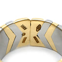 ブルガリ BVLGARI アルベアーレ リング イエローゴールド×ステンレスシルバー K18YG ステンレス リング 指輪 18K 750 18金 K18YG×SS コンビ 10.5号