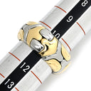 ブルガリ BVLGARI アルベアーレ リング イエローゴールド×ステンレスシルバー K18YG ステンレス リング 指輪 18K 750 18金 K18YG×SS コンビ 10.5号