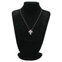 ダミアーニ DAMIANI ベルエポック ホワイトゴールド K18WG ダイヤモンド ルビー ネックレス ペンダント 750 18金 クロス 十字架 ルビー