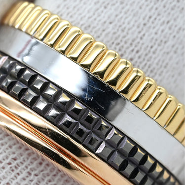 ブシュロン BOUCHERON キャトル クラシック ラージ 4カラー K18YG K18PG K18WG ブラウンPVD ＃T63(JP23) リング 指輪 750 18K 23号