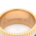 ブシュロン BOUCHERON キャトル クラシック ラージ 4カラー K18YG K18PG K18WG ブラウンPVD ＃T63(JP23) リング 指輪 750 18K 23号