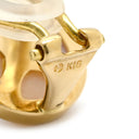 TASAKI TASAKI マベパール イヤリング パールホワイト×イエローゴールド K18YG パール イヤリング TASAKI 750YG Au750 半円真珠 ホワイト ハーフパール ドーム型