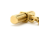 エルメス HERMES シェーヌダンクル トレセ MM イエローゴールド K18YG ブレスレット 14コマ 18K 750 YG