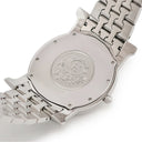 腕時計 エルメス HERMES Hウォッチ ロンド デイト HR1.710 クオーツ メンズ アラビア ギョウシェ ラウンド シルバー