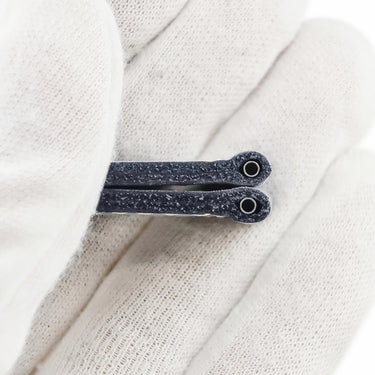 パネライ PANERAI 純正 ルミノール ドゥエ用 ヌバックバンド くすみブルー ヌバック 腕時計パーツ 未使用 替え ベルト 予備 交換 尾錠用 スペア 22ｍｍ くすみブルー