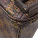 ルイヴィトン LOUIS VUITTON オラフPM N41442 ダミエエベヌ ダミエキャンバス ショルダーバッグ ゴールド金具 茶