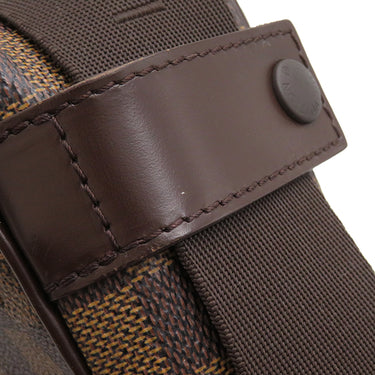 ルイヴィトン LOUIS VUITTON オラフPM N41442 ダミエエベヌ ダミエキャンバス ショルダーバッグ ゴールド金具 茶