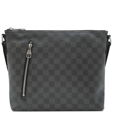ルイヴィトン LOUIS VUITTON ミック PM N41211 ダミエグラフィット ダミエグラフィットキャンバス ショルダーバッグ シルバー金具 黒 グレー
