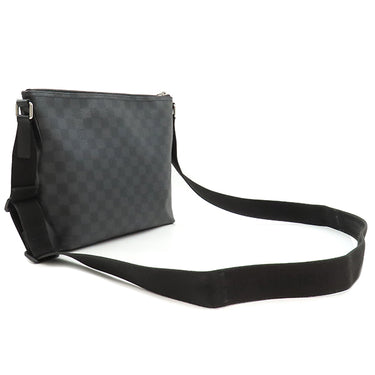 ルイヴィトン LOUIS VUITTON ミック PM N41211 ダミエグラフィット ダミエグラフィットキャンバス ショルダーバッグ シルバー金具 黒 グレー