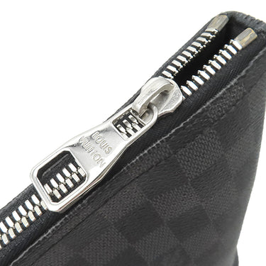 ルイヴィトン LOUIS VUITTON ミック PM N41211 ダミエグラフィット ダミエグラフィットキャンバス ショルダーバッグ シルバー金具 黒 グレー