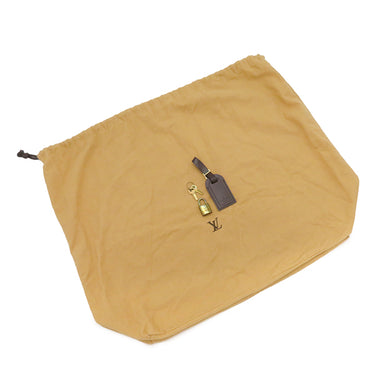 ルイヴィトン LOUIS VUITTON ボーリング ヴァニティ ドーヴィル N47272 ダミエエベヌ ダミエキャンバス ハンドバッグ ゴールド金具 茶 スペシャルオーダー