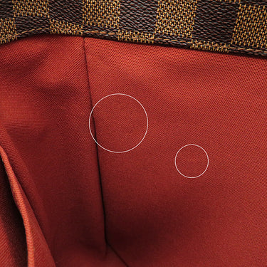 ルイヴィトン LOUIS VUITTON バスティーユ N45258 ダミエエベヌ ダミエキャンバス ショルダーバッグ ゴールド金具 茶