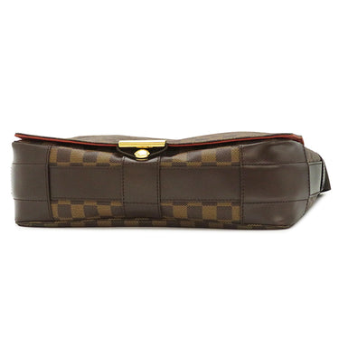 ルイヴィトン LOUIS VUITTON バスティーユ N45258 ダミエエベヌ ダミエキャンバス ショルダーバッグ ゴールド金具 茶