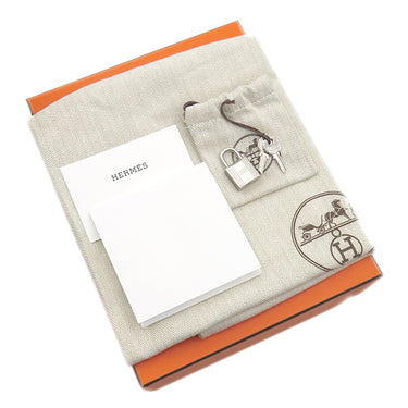 エルメス HERMES ピコタンロックPM ゴールド トリヨンクレマンス ハンドバッグ シルバー金具 茶