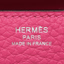 エルメス HERMES リンディ26 ローズショッキング トリヨンクレマンス 2WAYバッグ シルバー金具 肩掛け