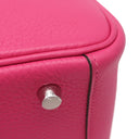 エルメス HERMES リンディ26 ローズショッキング トリヨンクレマンス 2WAYバッグ シルバー金具 肩掛け