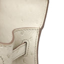 エルメス HERMES ケリー25 外縫い べトン オーストリッチ 2WAYバッグ ゴールド金具 ショルダー