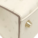 エルメス HERMES ケリー25 外縫い べトン オーストリッチ 2WAYバッグ ゴールド金具 ショルダー