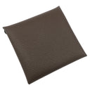 エルメス HERMES バスティア エコルセ ヴォーエプソン コインケース シルバー金具 こげ茶