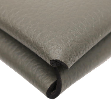 エルメス HERMES カルヴィ グリメイヤー エバーカラー カードケース シルバー金具 グレー