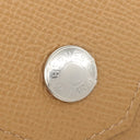 エルメス HERMES ルヴァンキャトル セサミ ヴォーエプソン コインケース シルバー金具 薄茶