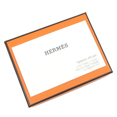 エルメス HERMES ルヴァンキャトル セサミ ヴォーエプソン コインケース シルバー金具 薄茶