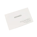 エルメス HERMES ブリッド ア ブラック PM オレンジ トワルシェブロン ポーチ シルバー金具 ハンドバッグ バニティバッグ トワルH