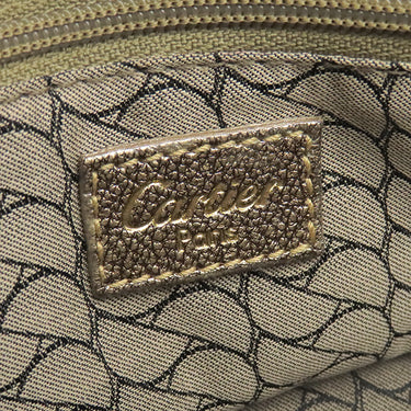 カルティエ Cartier ラドーニャ チェーンショルダー ゴールド レザー ショルダーバッグ ゴールド金具 金