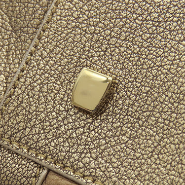 カルティエ Cartier ラドーニャ チェーンショルダー ゴールド レザー ショルダーバッグ ゴールド金具 金