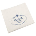 プラダ PRADA ホーボー ミニバッグ MV515 ブラック ナイロン ハンドバッグ シルバー金具 黒 三角ロゴプレート