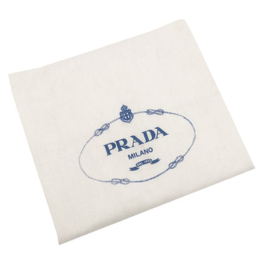 プラダ PRADA ホーボー ミニバッグ MV515 ブラック ナイロン ハンドバッグ シルバー金具 黒 三角ロゴプレート