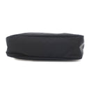 プラダ PRADA ホーボー ミニバッグ MV515 ブラック ナイロン ハンドバッグ シルバー金具 黒 三角ロゴプレート