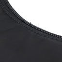 プラダ PRADA ホーボー ミニバッグ MV515 ブラック ナイロン ハンドバッグ シルバー金具 黒 三角ロゴプレート