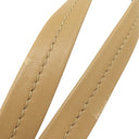 セリーヌ CELINE ホリゾンタルカバ ライトブラウン レザー トートバッグ ゴールド金具 薄茶 ベージュ トート