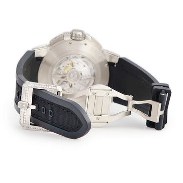 腕時計 ハリーウィンストン Harry Winston オーシャン バイレトログラード OCEABI42WW002 自動巻き メンズ K18WG無垢 純正ダイヤ シェル